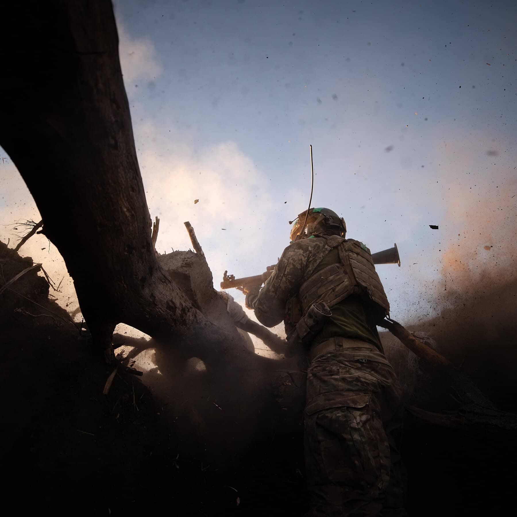 Photos of Trench Warfare in Ukraine in the Age of Drones