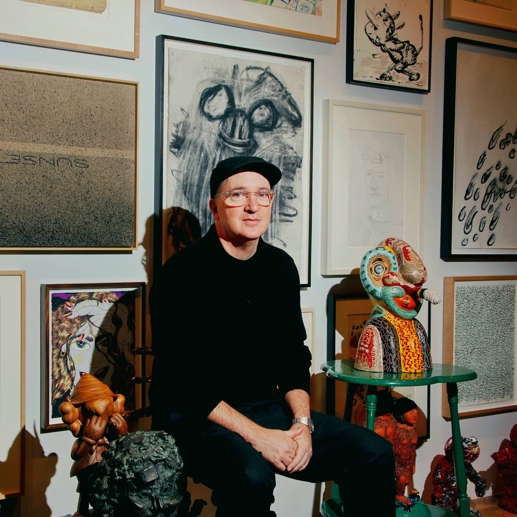 KAWS, the Collector, Says, ‘I Don’t Feel Like Anything Is Mine.’