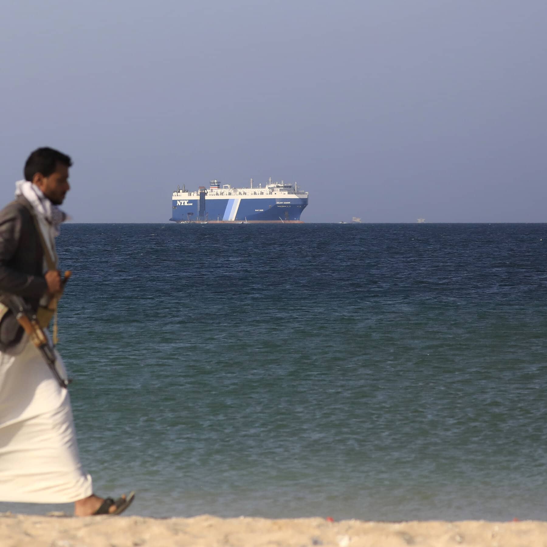 Houthis Say They Will Free the Crew of a Cargo Ship They Hijacked 14 Months Ago